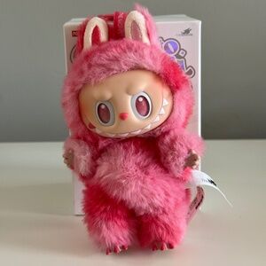 POP MART LABUBU Big Into Energy Vinyl Plushie Keychain  - Love (SEALED BOX)